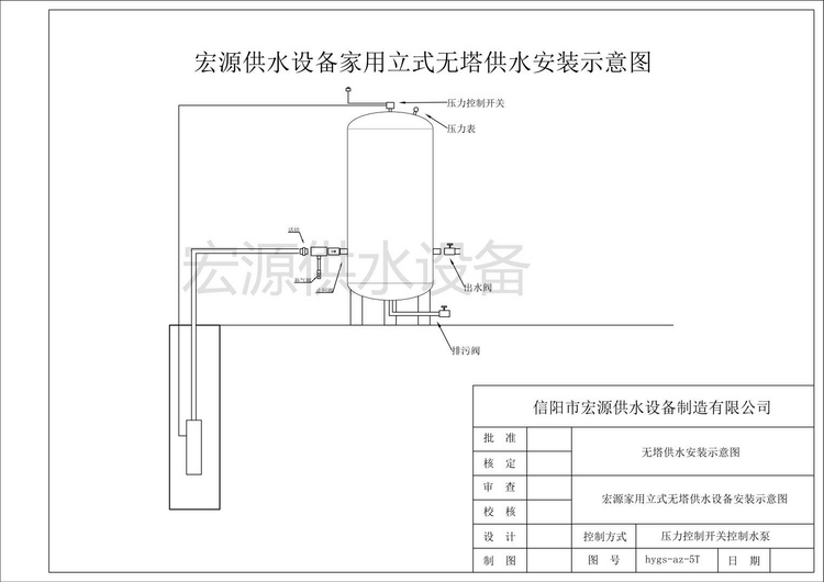 無(wú)塔供水器怎么安裝？